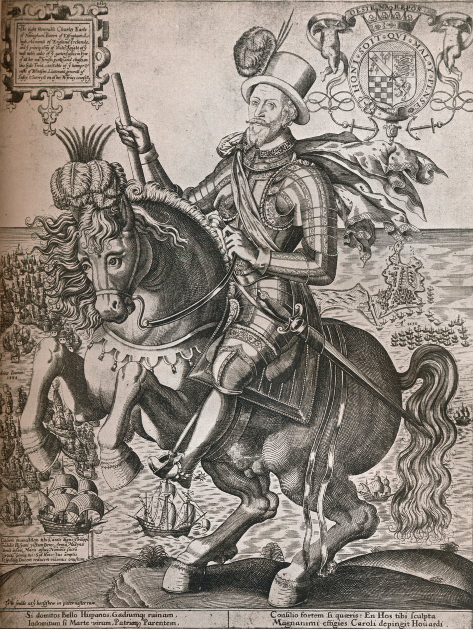 लॉर्ड हॉवर्ड ऑफ़ एफिंगहैम, c1600 द्वारा थॉमस कॉकसन