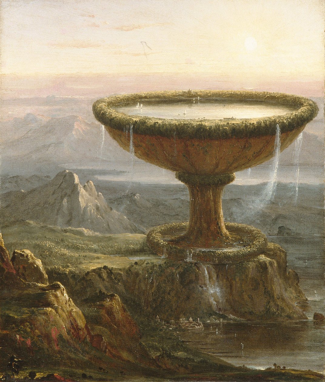 टाइटन्स गॉब्लेट, 1833 द्वारा थॉमस कोल