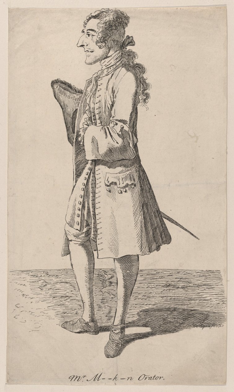 मैकलिन ओरेटर, 1750-80।, 1750-80। द्वारा थॉमस पैच