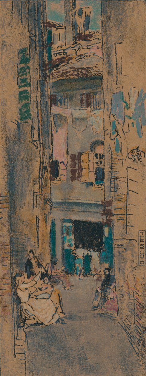 बीड स्ट्रिंगर्स, वेनिस, c1904 द्वारा थॉमस रॉबर्ट वे