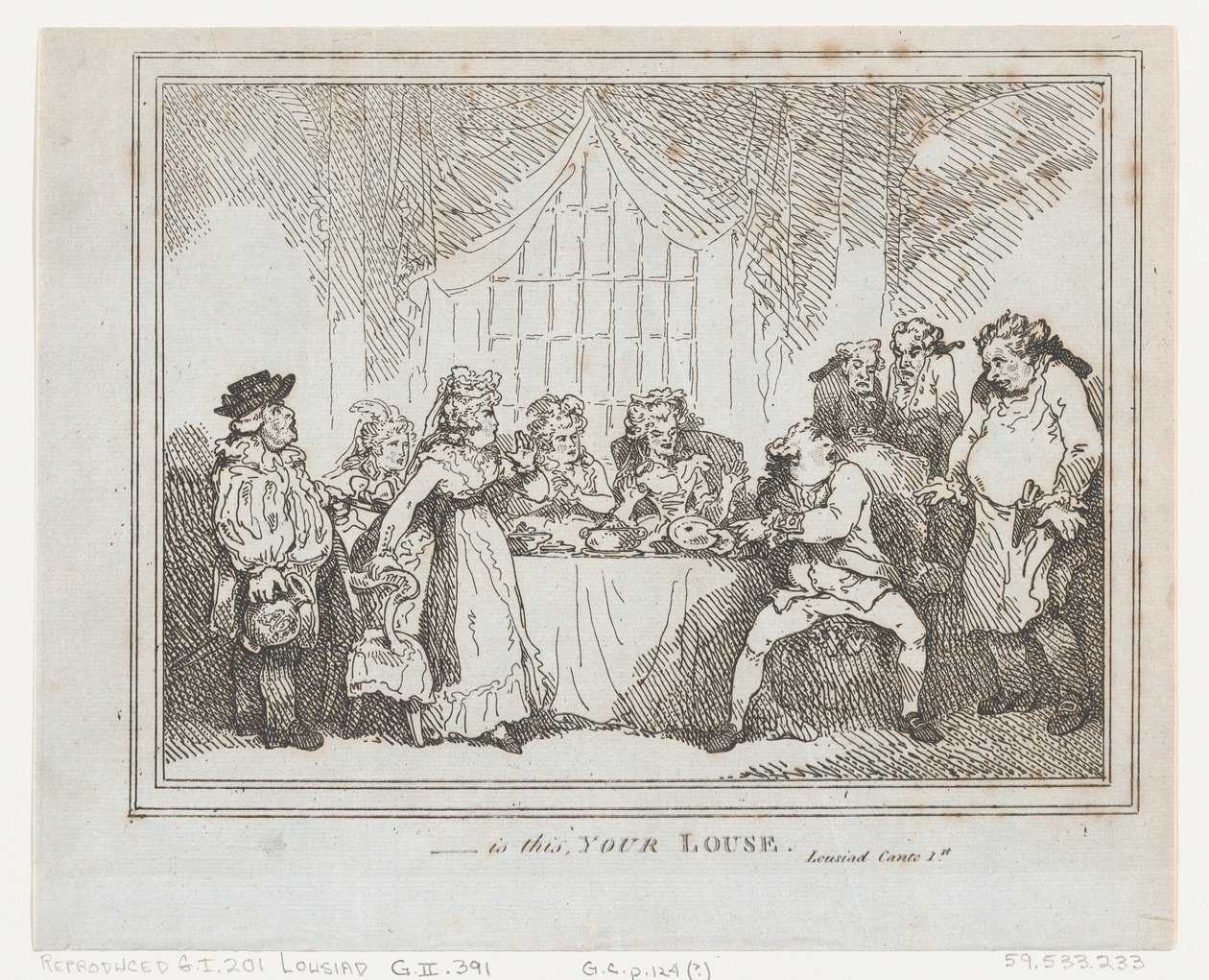 इज़ दिस योर लूज़, 1787., 1787। द्वारा थॉमस रोलैंड्सन