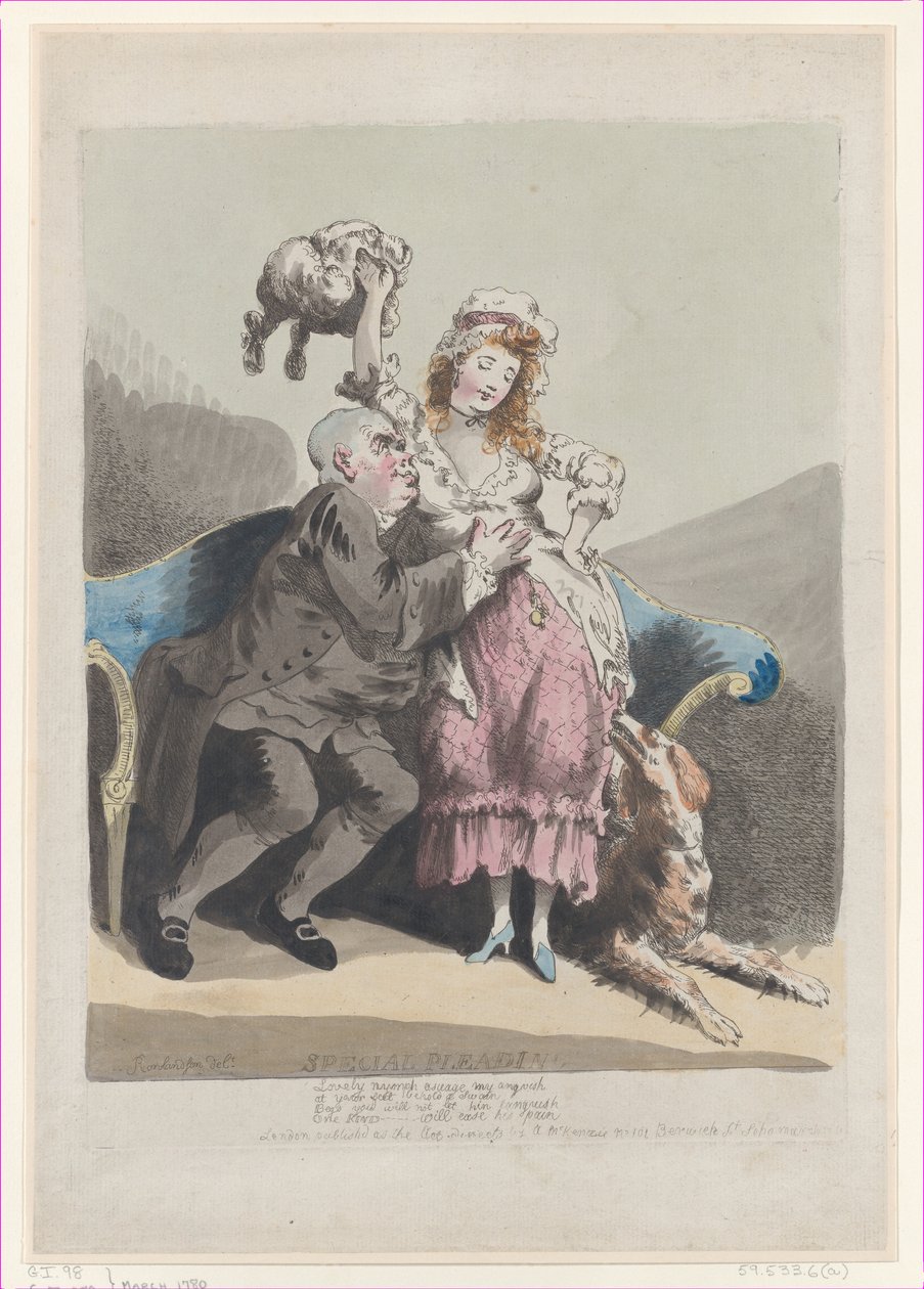 विशेष दलील, मार्च 1780।, मार्च 1780। द्वारा थॉमस रोलैंड्सन
