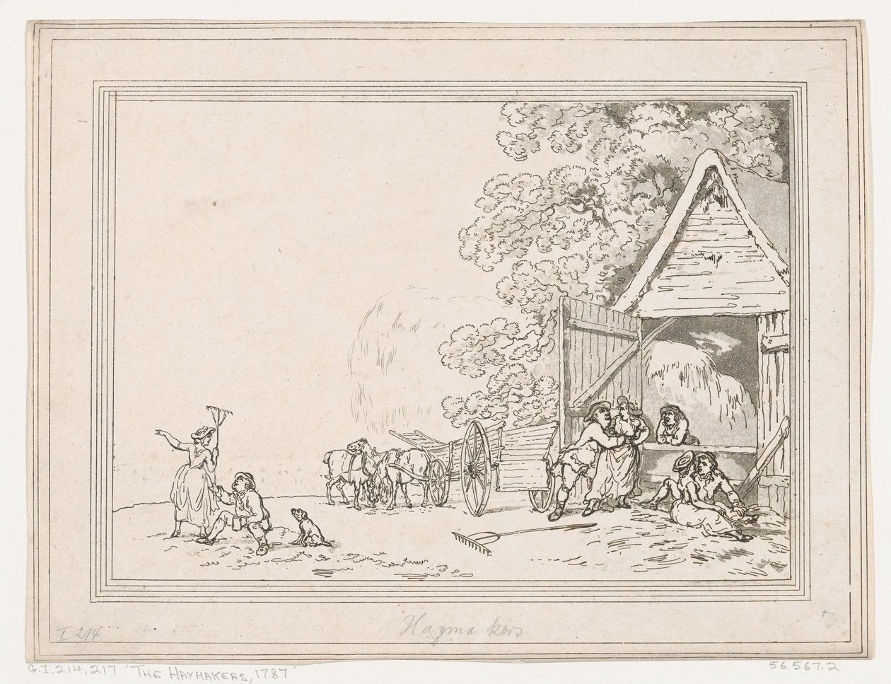 हेमेकर्स, 1787., 1787। द्वारा थॉमस रोलैंड्सन