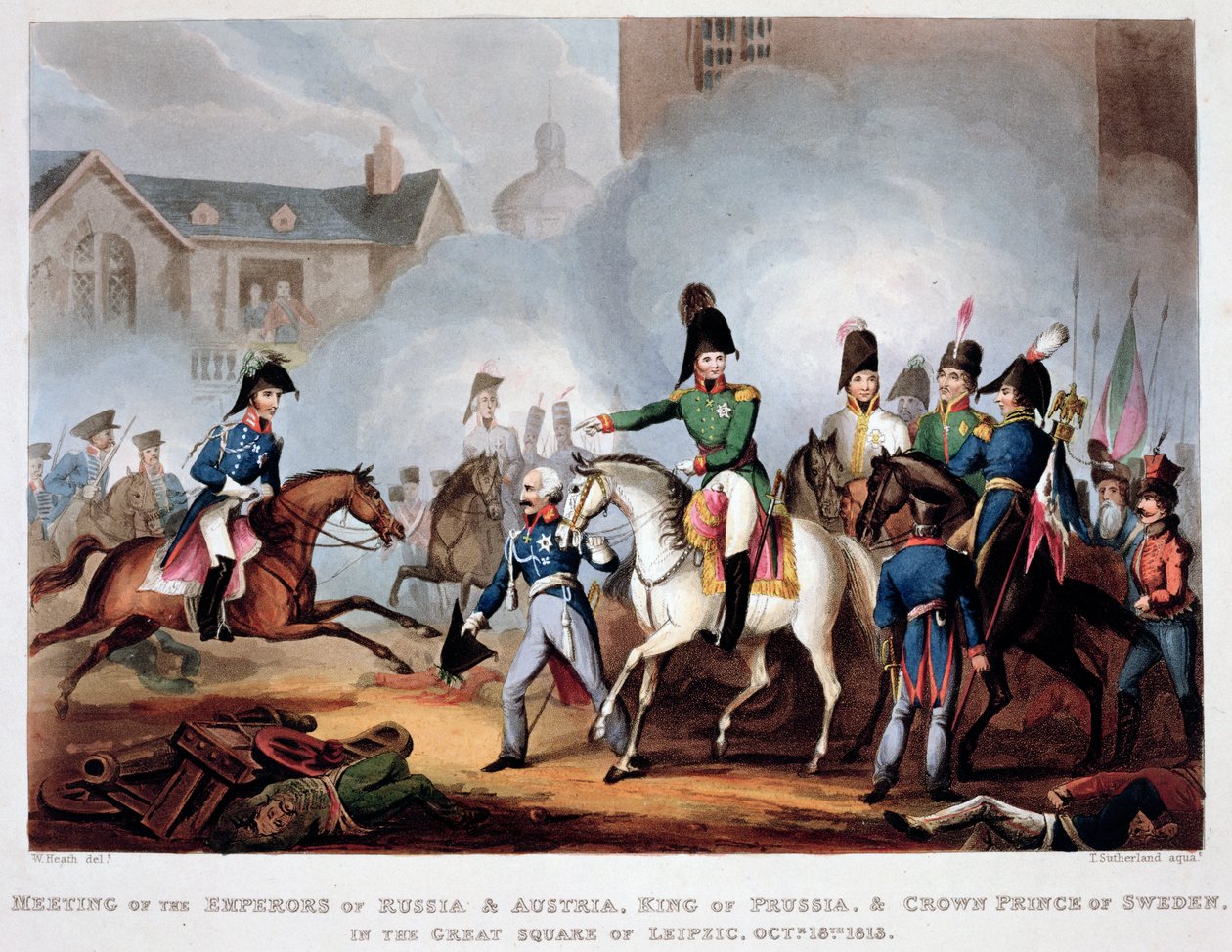 लीपज़िग में मित्र देशों के कमांडर, 1813 1815 द्वारा थॉमस सदरलैंड