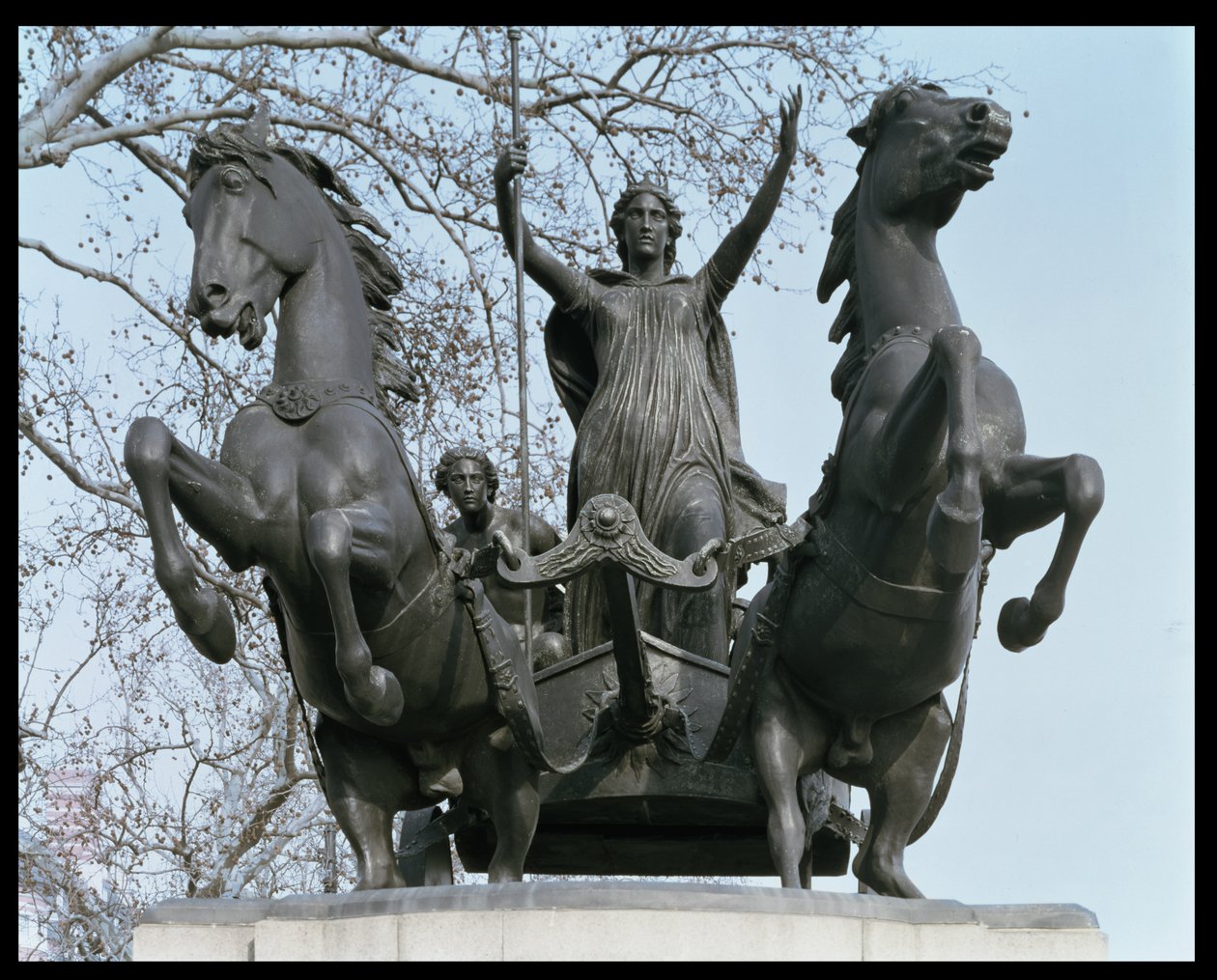 Boadicea, 1850 (कांस्य) (33580 भी देखें) द्वारा थॉमस थॉर्नक्रॉफ्ट