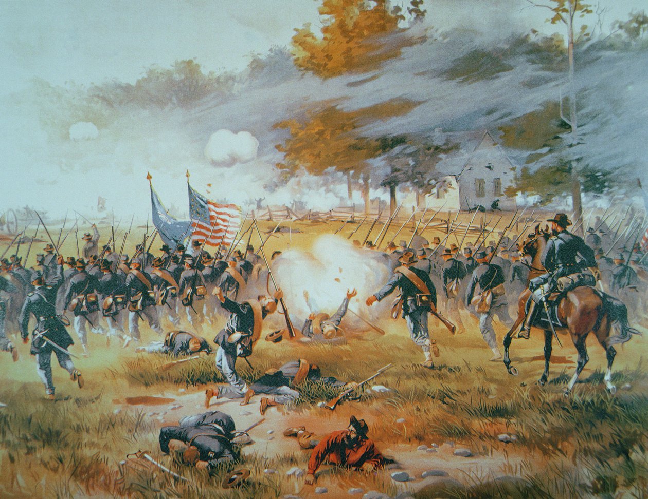 Antietam की लड़ाई द्वारा थ्योर डे थुलस्ट्रुप