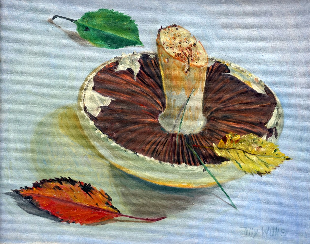 शरद ऋतु अभी भी जीवन, 2017, तेल द्वारा टिली विलिस