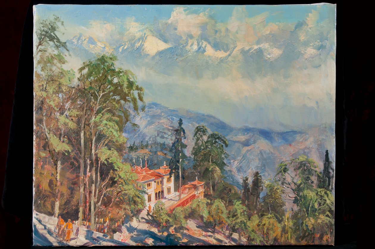 भूटिया संचिका मठ, दार्जिलिंग द्वारा टिम स्कॉट बोल्टन