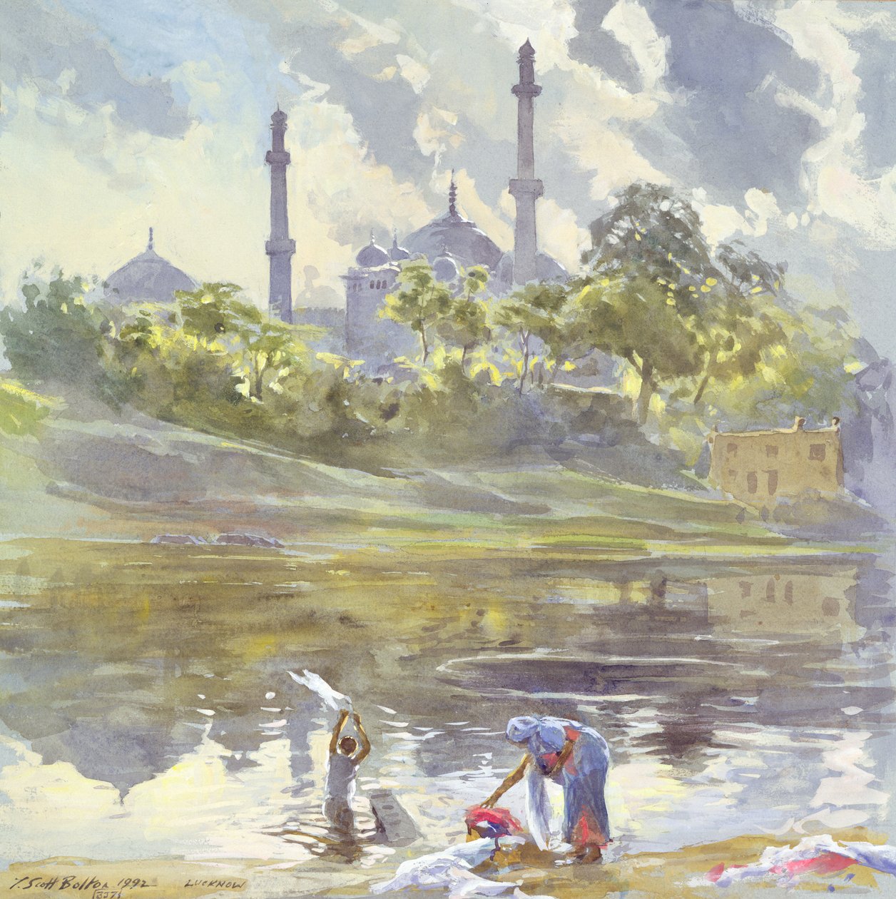 लखनऊ, उत्तर प्रदेश, भारत, 1992 (wc) द्वारा टिम स्कॉट बोल्टन