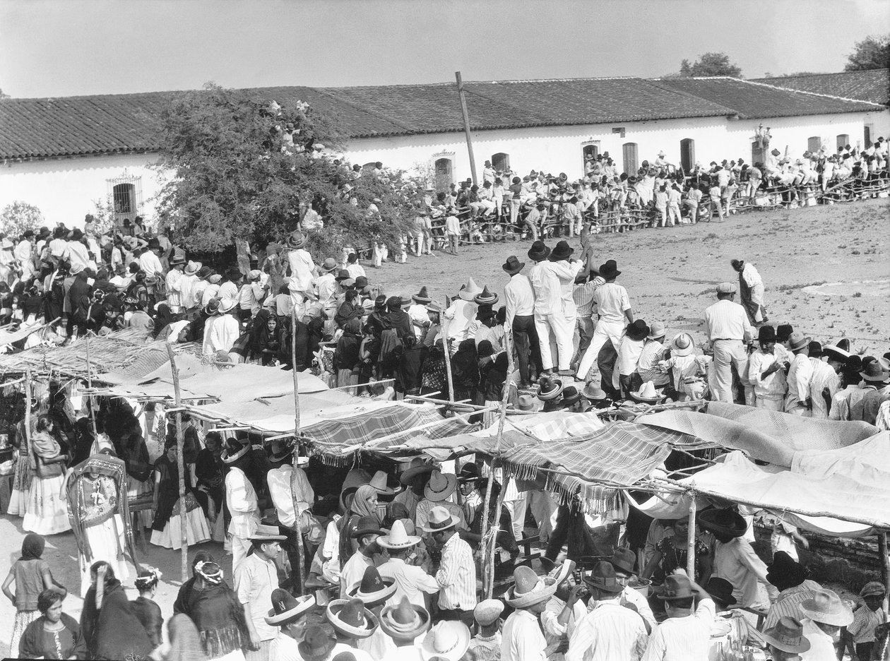 जुचेतान, ओक्साका, मेक्सिको में पर्व, सी। 1927 द्वारा टीना मोडोटी