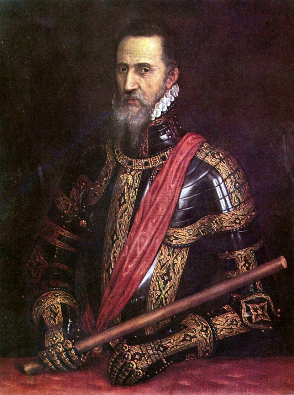 फर्नांडो vlvarez de Toledo का चित्र द्वारा टिज़ियानो वेकेली