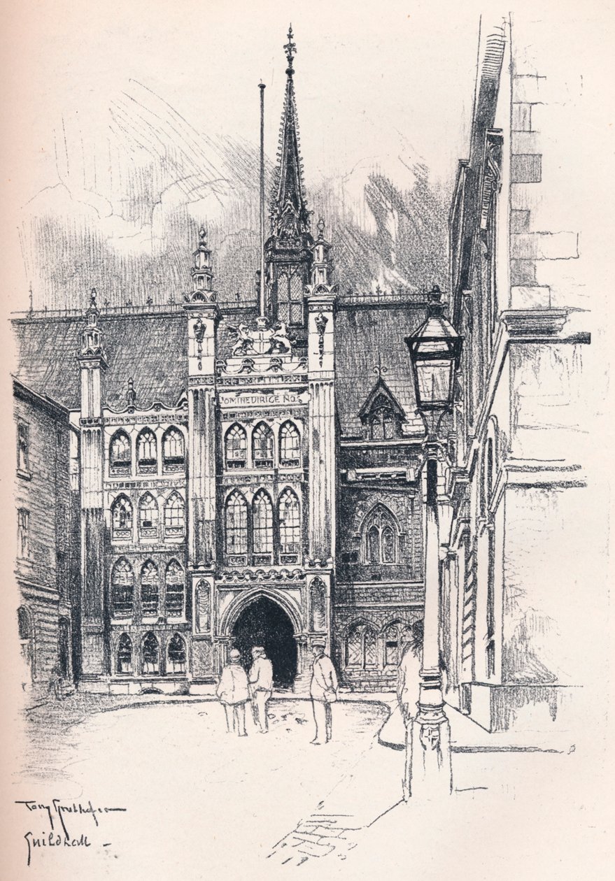 गिल्डहॉल, c1902 द्वारा टोनी ग्रुबोहोफर