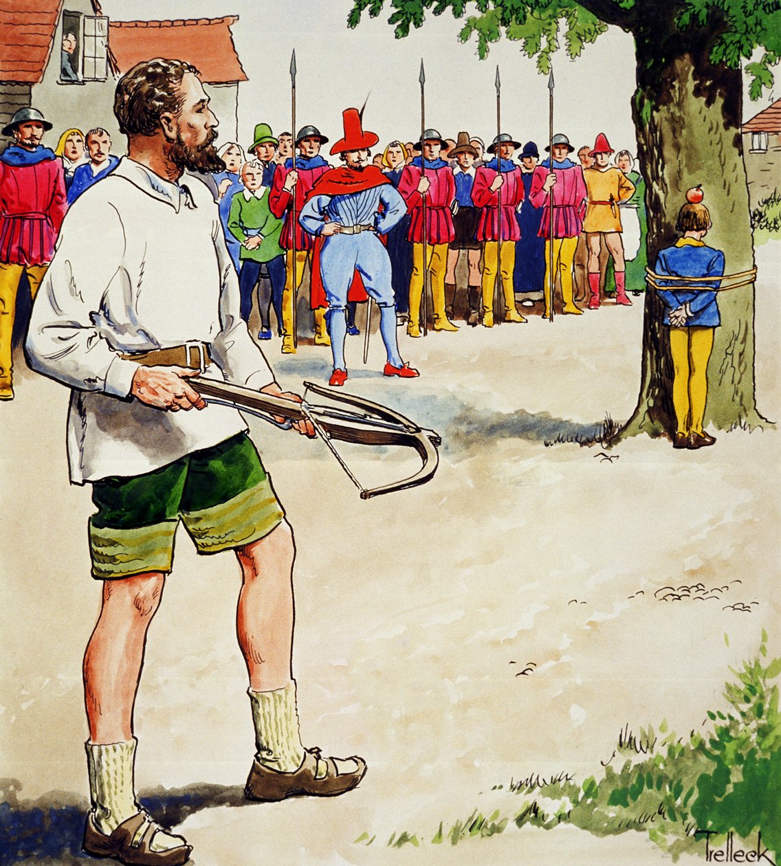 विलियम बताओ, &39;पीपस इन द पास्ट&39; से, c.1900 प्रकाशित द्वारा Trelleek