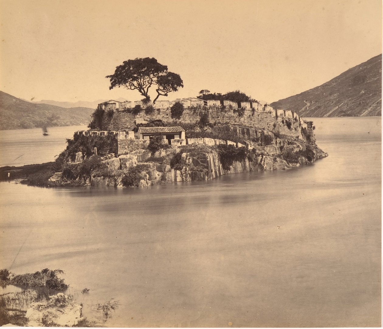 मिंग गाम पास रिवर मिन, सीए। 1869. द्वारा तुंग हिंग।
