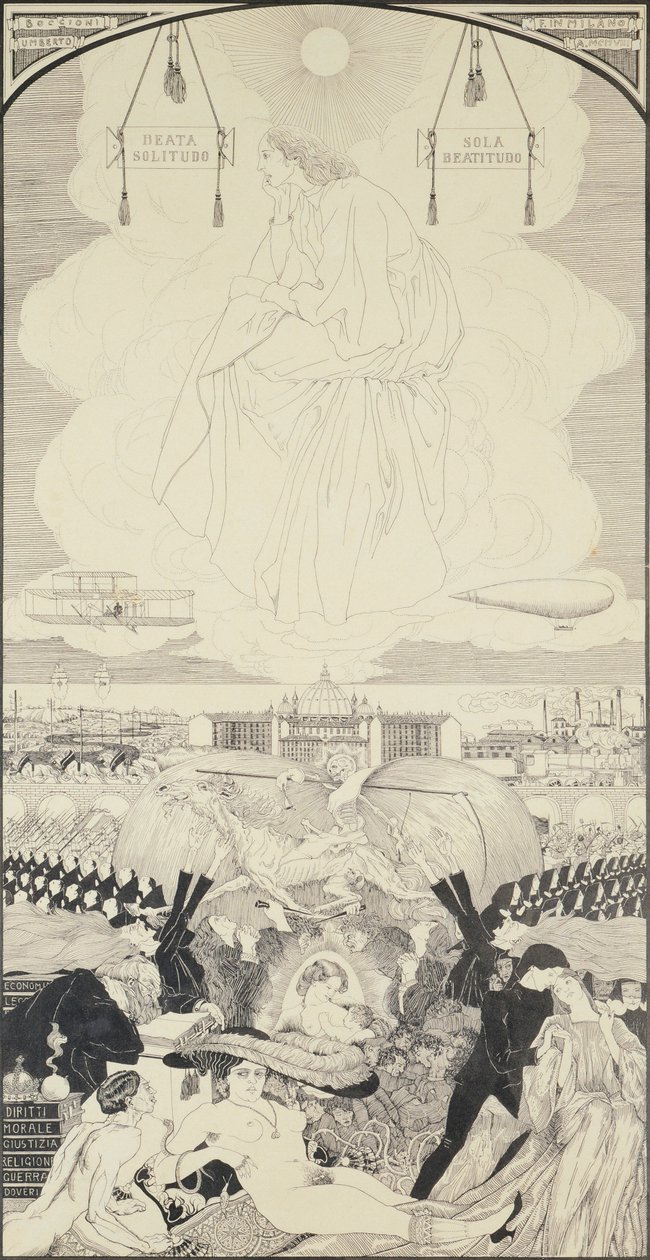 अम्बर्टो बोकियोनी के आंकड़े (1882-1916) द्वारा अम्बर्टो बोकोनि