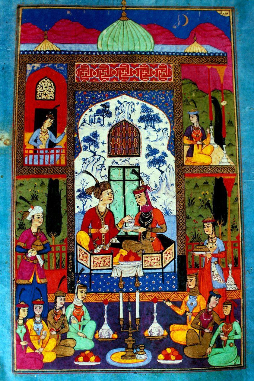 खोस्रोव और शिरीन लड़कियों की कहानियां सुनकर द्वारा अज्ञात अज्ञात
