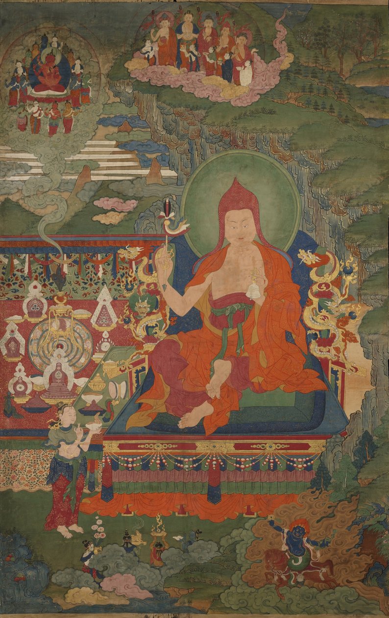 लामा सगाई अनुष्ठान में द्वारा अज्ञात अज्ञात