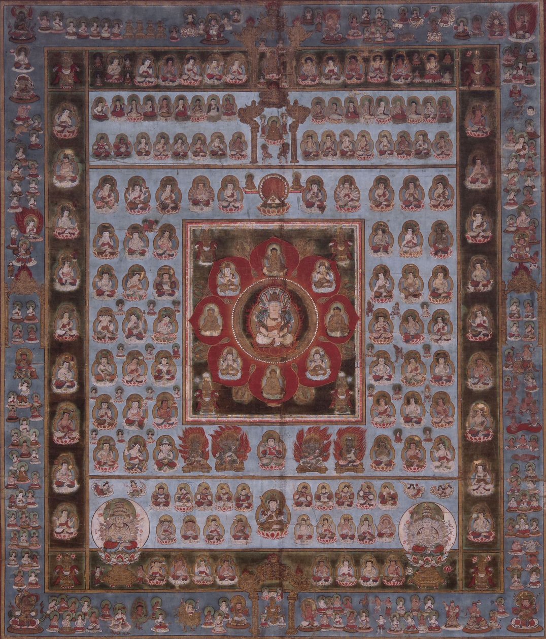 दो लोकों (कोंगोकाई), सेंकोजी, टोनमी, तोयामा, जापान के मंडला द्वारा अज्ञात अज्ञात