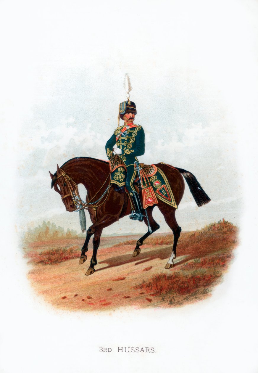 3 हसार, 1889 द्वारा अज्ञात