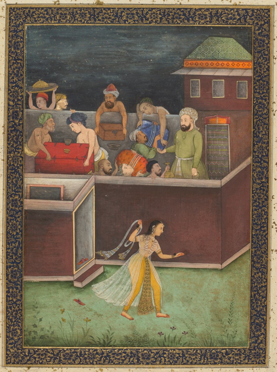 एक घर रात में ग, c। 1700। द्वारा अज्ञात