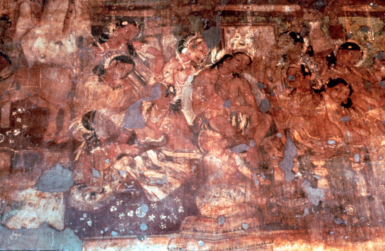 महाजनका, भारत से एक दृश्य, दूसरी शताब्दी ई.पू. द्वारा अज्ञात