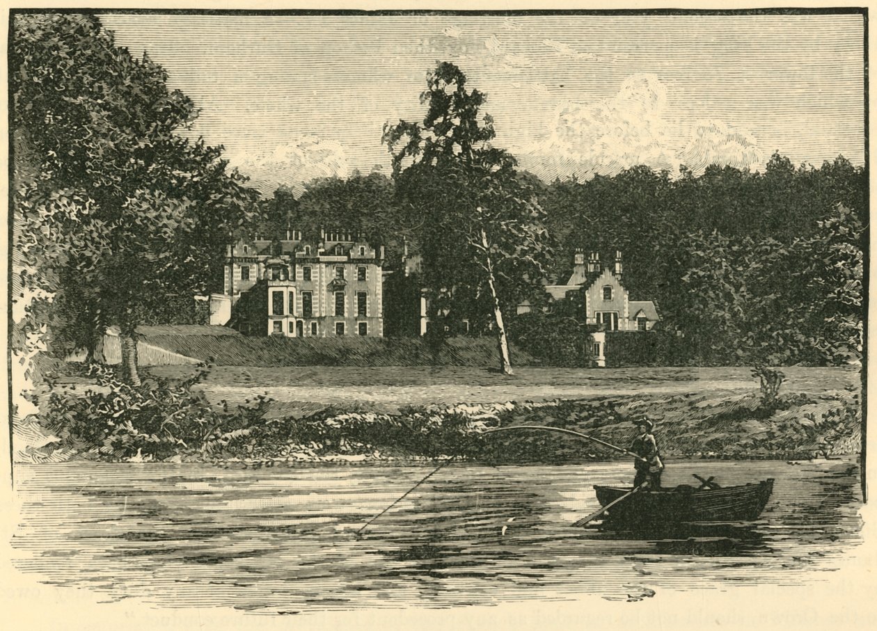 एबॉट्सफ़ोर्ड, रिवर से, 1898। द्वारा अज्ञात