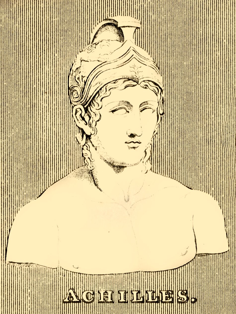 अकिलीस, 1830। द्वारा अज्ञात