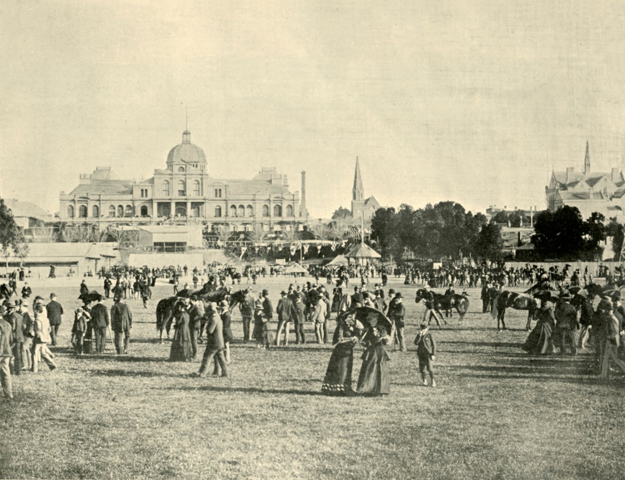 एडिलेड शो ग्राउंड, 1901। द्वारा अज्ञात