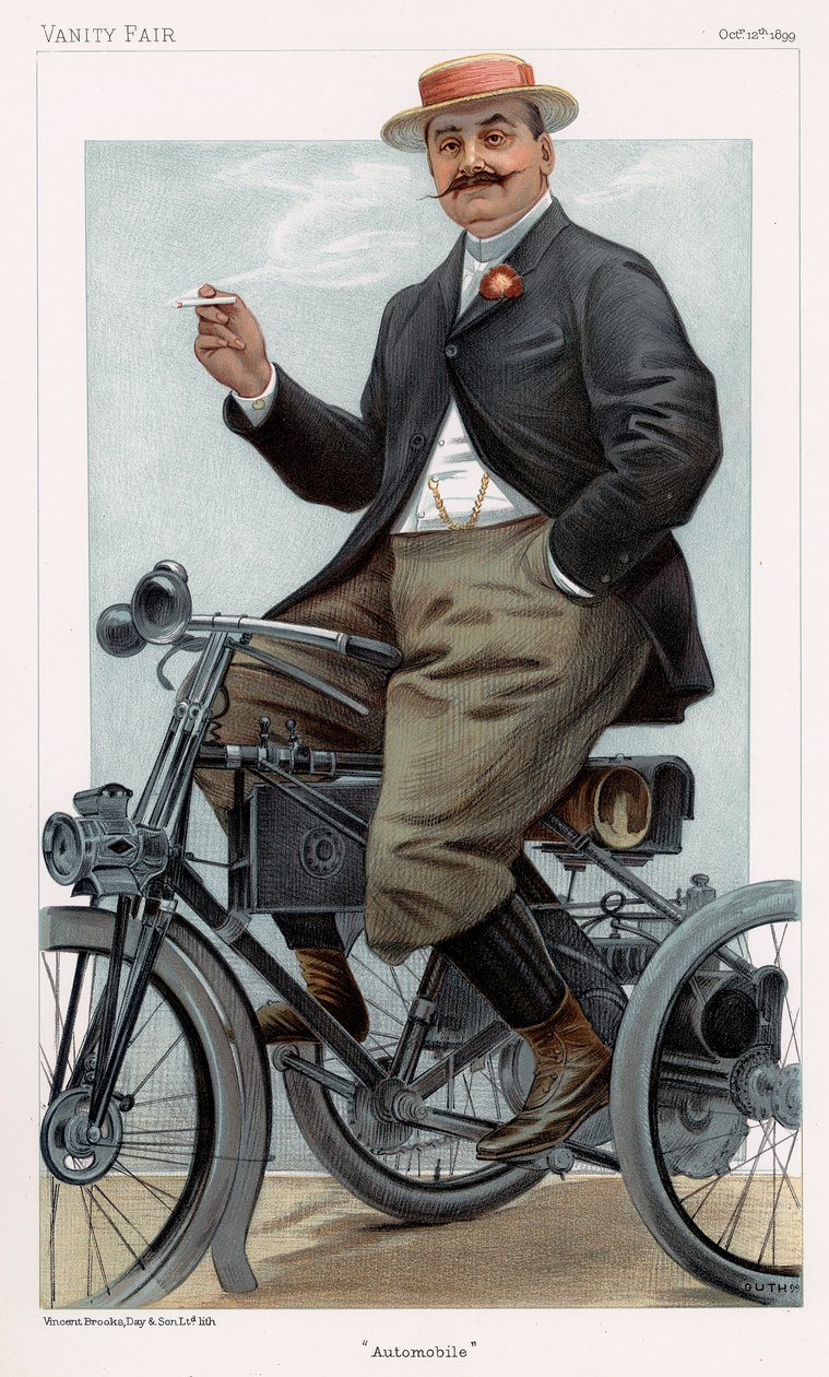 अल्बर्ट, अर्ल ऑफ डियोन, फ्रांसीसी इंजीनियर, 1899 द्वारा अज्ञात