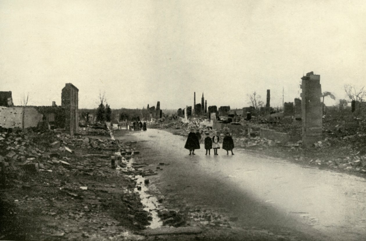 वर्मा के सभी अवशेष, 1919। द्वारा अज्ञात