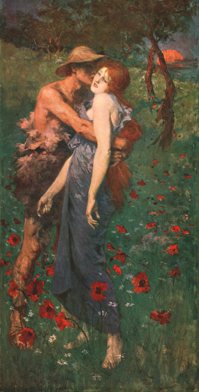 एक आइडियल, 1891, c1902। द्वारा अज्ञात