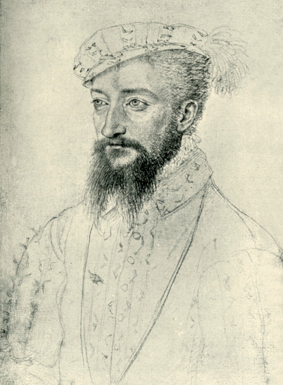 एंटोनी डी बॉर्बन, नवरे के राजा, 1548, 1907। द्वारा अज्ञात