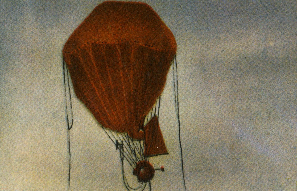 1931, 1932 में पिकाकार्ड ऊंचाई अनुसंधान गुब्बारे की चढ़ाई। द्वारा अज्ञात