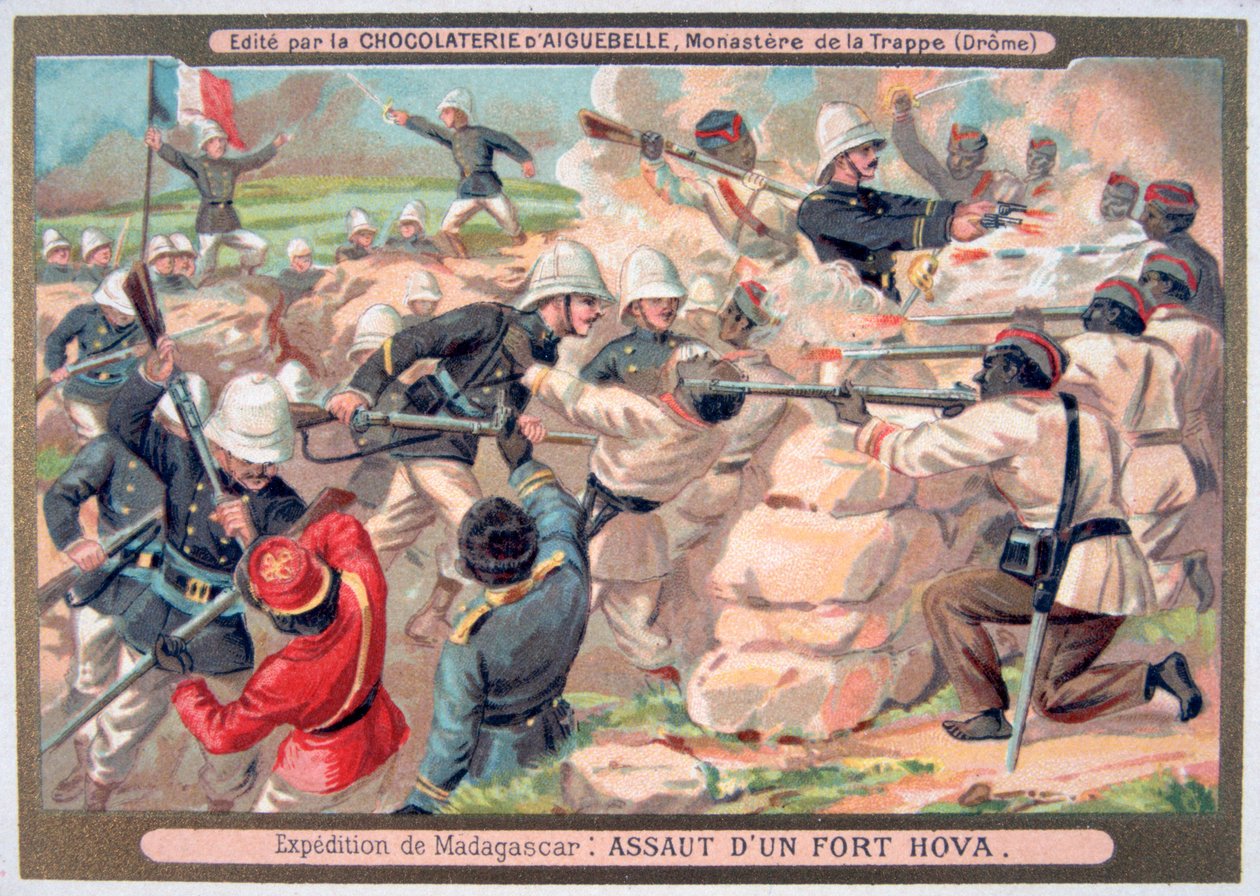 1883-1896 को एक होवा फोर्ट, मेडागास्कर पर हमला द्वारा अज्ञात