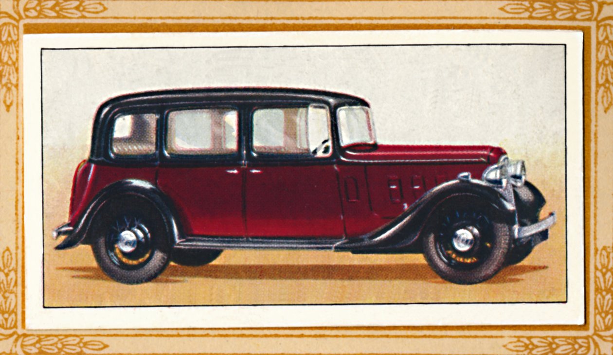 ऑस्टिन सोलह यॉर्क सैलून, c1936 द्वारा अज्ञात