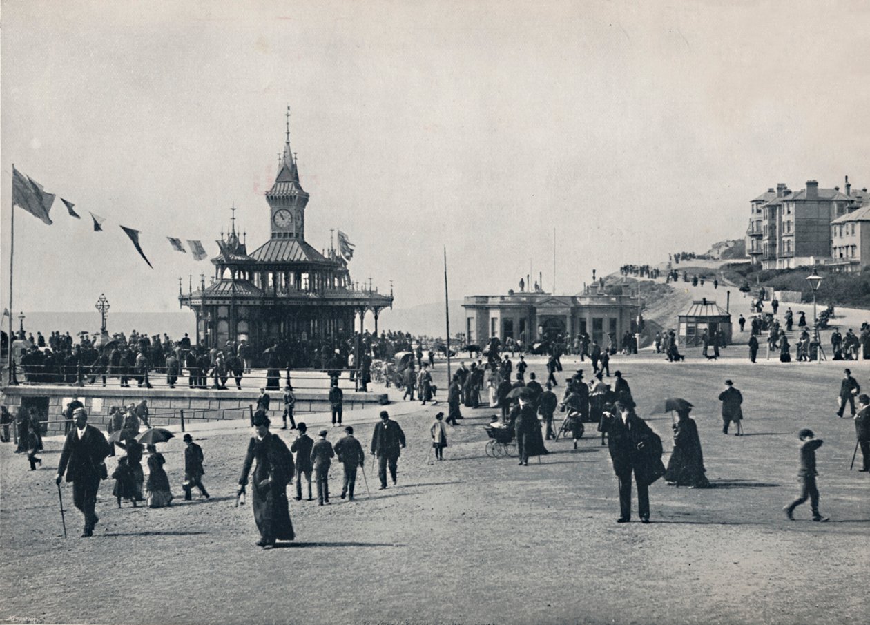 बोर्नमाउथ - द पियर दृष्टिकोण, 1895 द्वारा अज्ञात