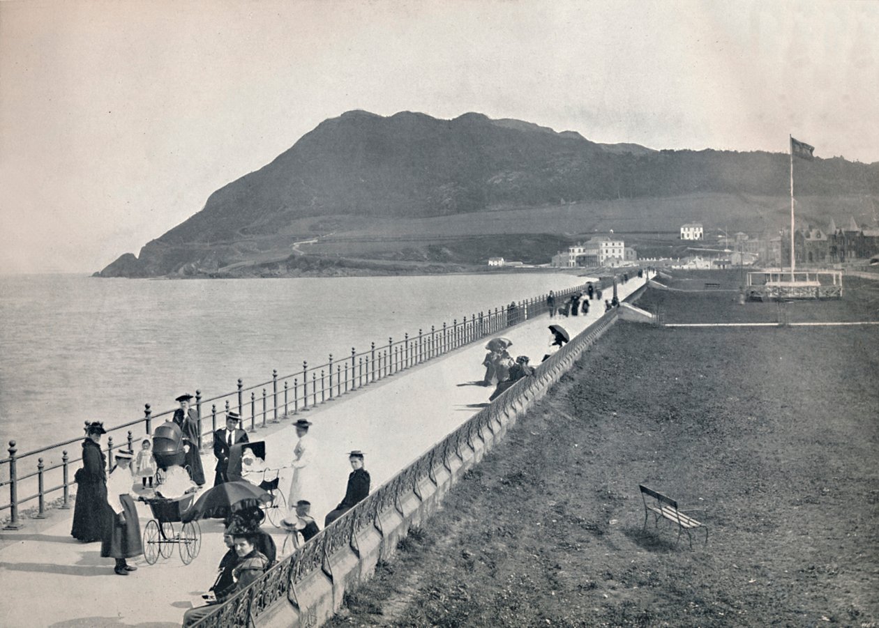 ब्रे - द प्रोमेनेड और ब्रे हेड, 1895 द्वारा अज्ञात