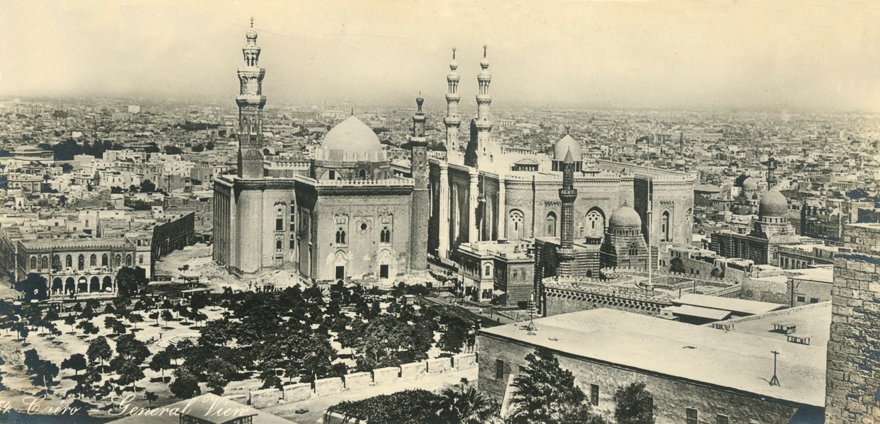काहिरा - सामान्य दृश्य, c1918-c1939। द्वारा अज्ञात