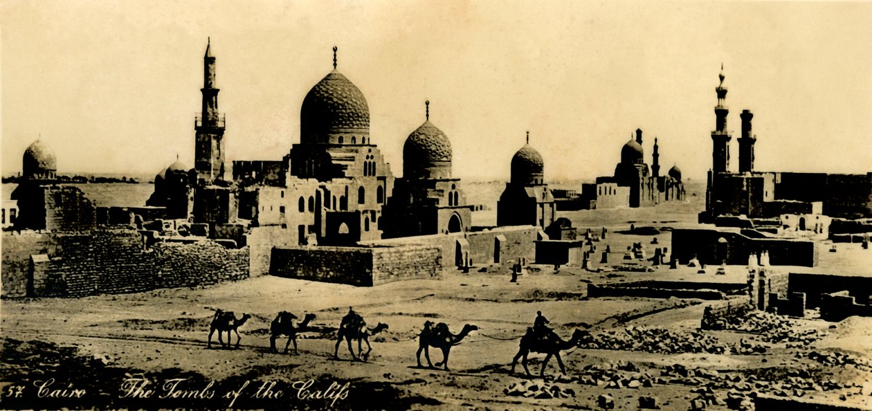 काहिरा - द टॉम्ब्स ऑफ द कैलिफोर्निया, c1918-c1939। द्वारा अज्ञात