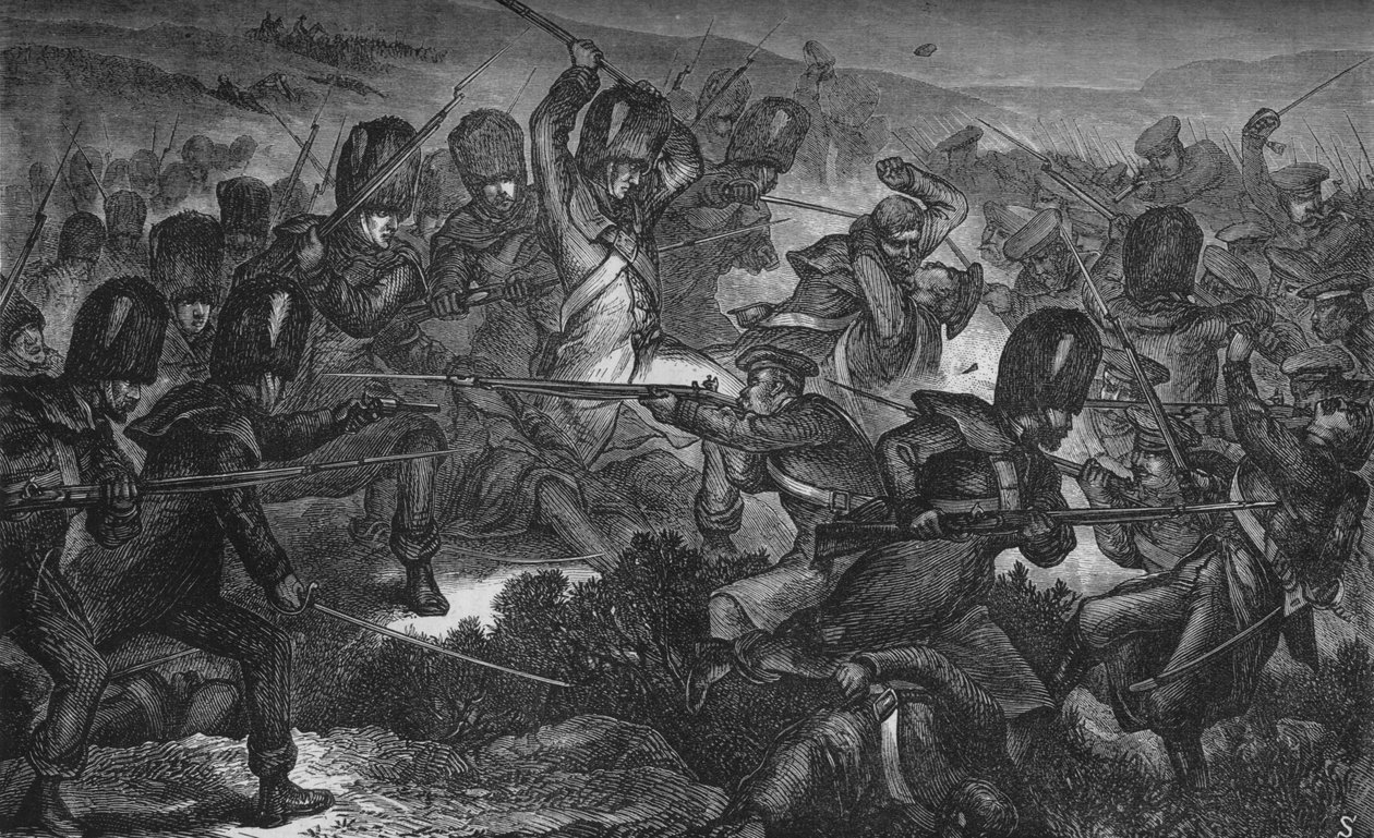 इंकमैन पर गार्ड का आरोप, c1880 द्वारा अज्ञात