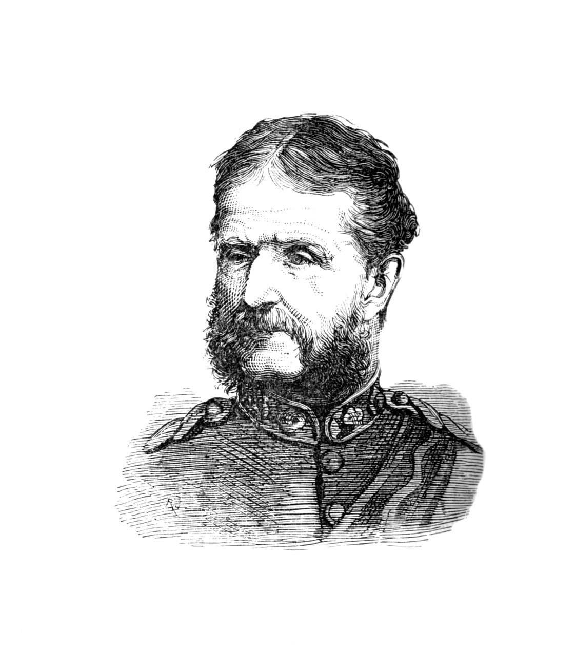 कर्नल नुगेंट, कमांडिंग द रॉयल इंजीनियर्स, c1882 द्वारा अज्ञात