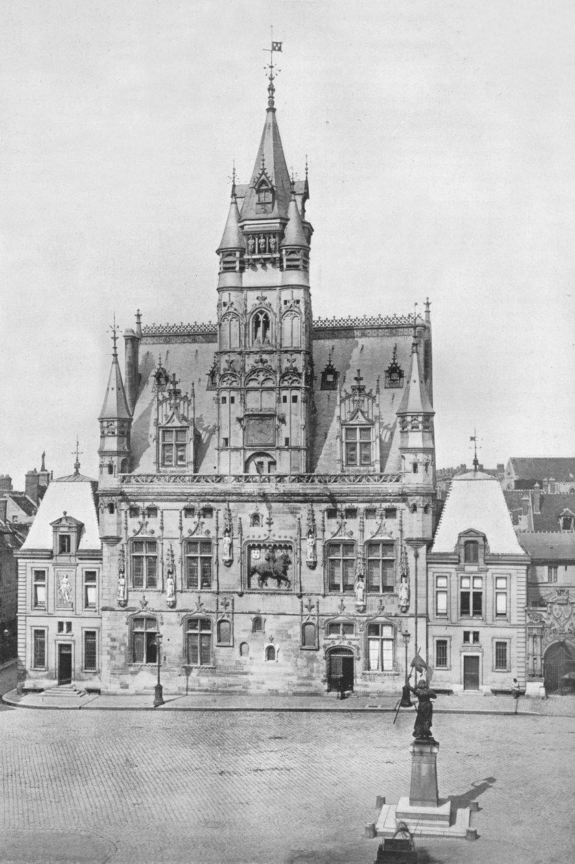 कॉम्पिएग्ने: द होटल डे विले, 1914 द्वारा अज्ञात