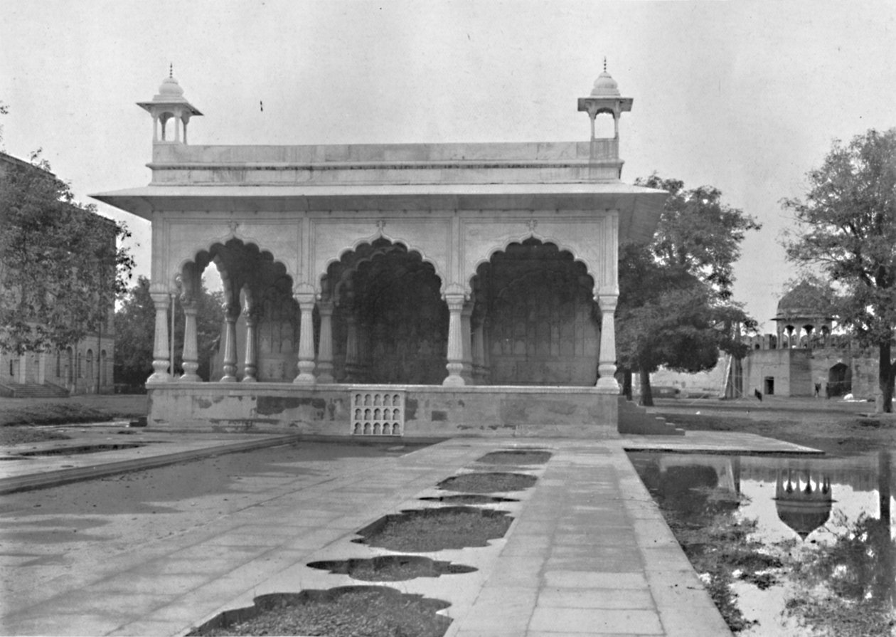 दिल्ली। पैलेस में सावन समर हाउस, c1910। द्वारा अज्ञात