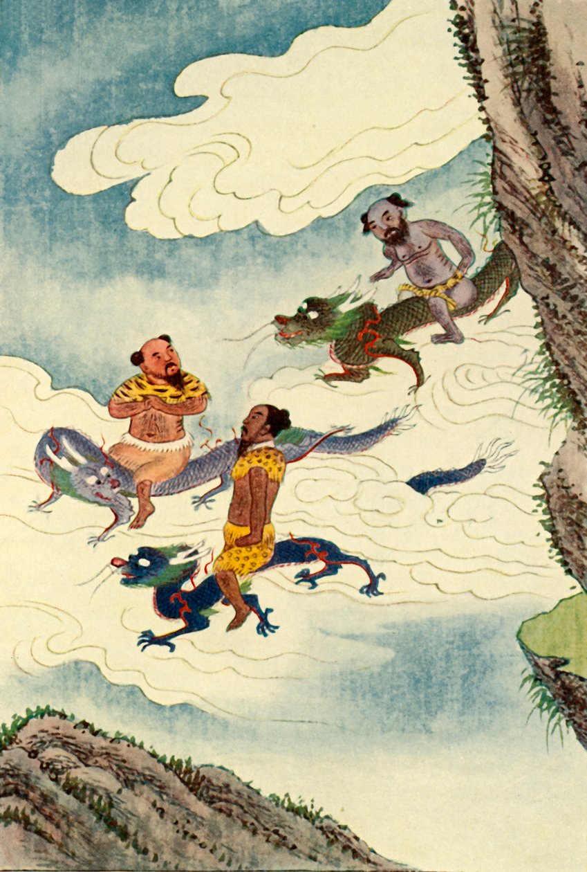 'ड्रैगन-गॉड्स', 1922। द्वारा अज्ञात