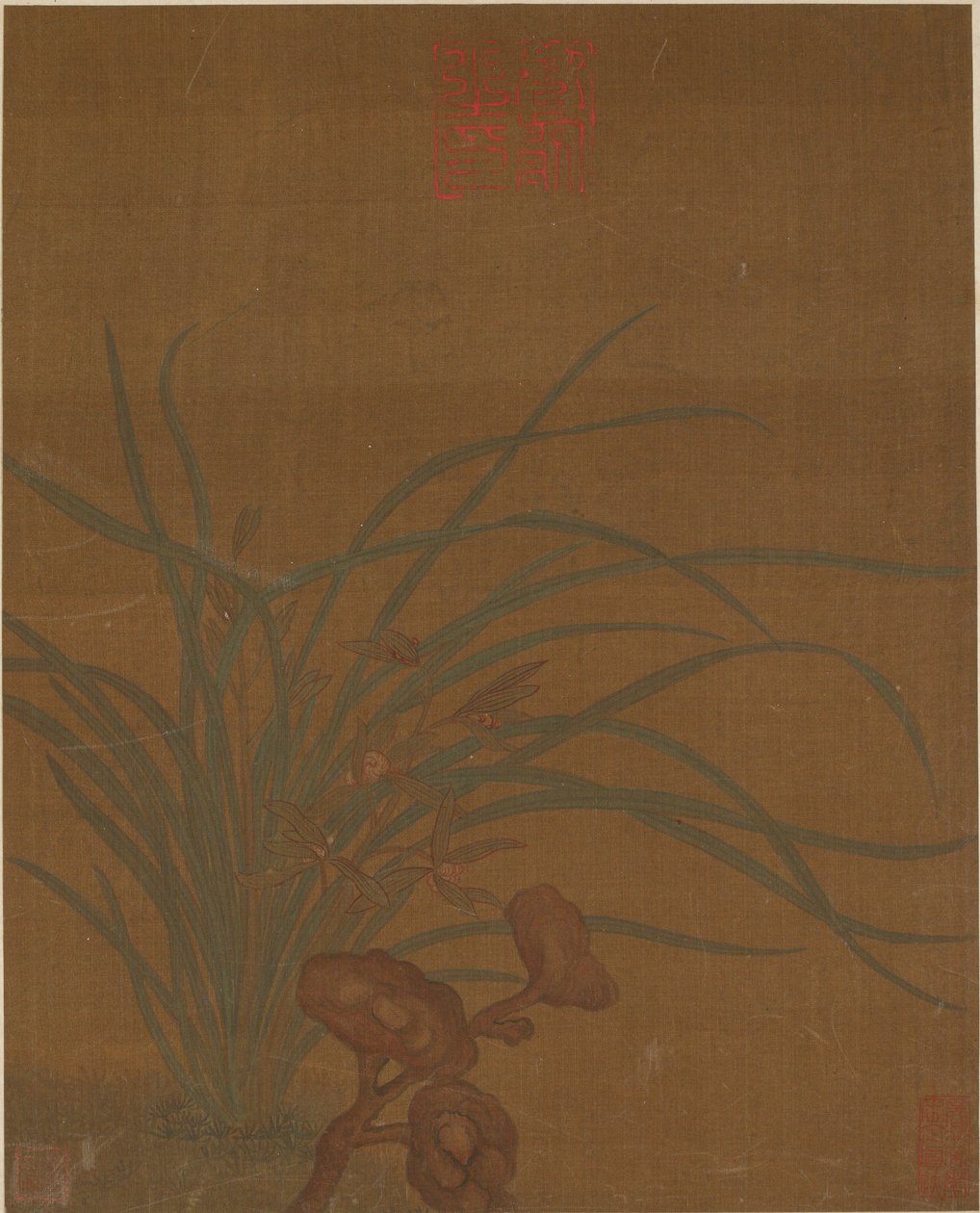 फूलों के आठ डिज़ाइन, संभवतः मिंग राजवंश, 1368-1644। द्वारा अज्ञात