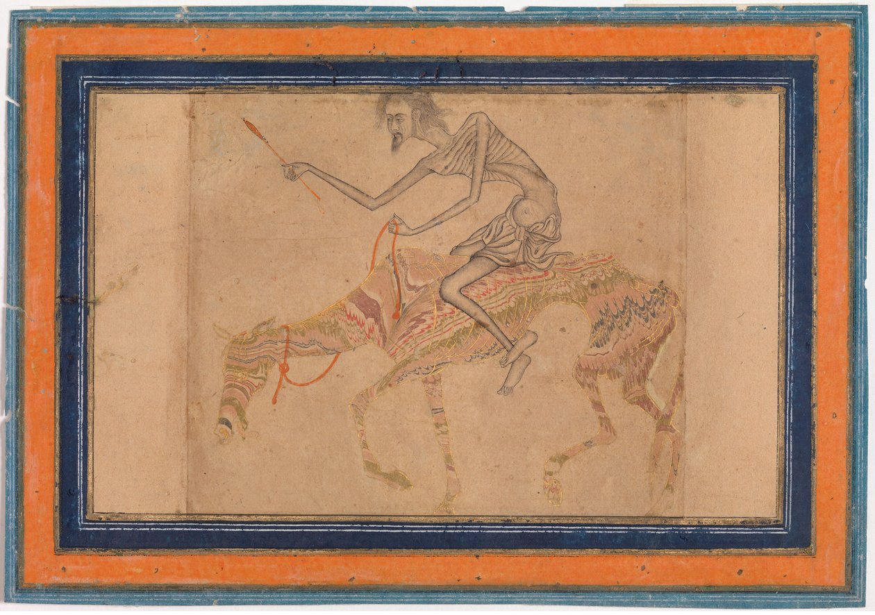 क्षीण घोड़ा और सवार, सीए। 1625. द्वारा अज्ञात