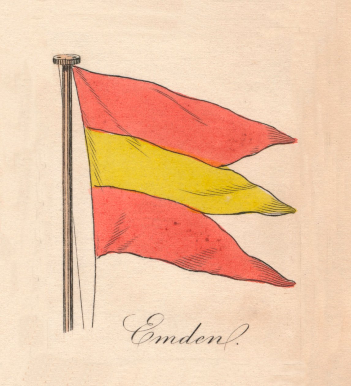 एमडेन, 1838 द्वारा अज्ञात