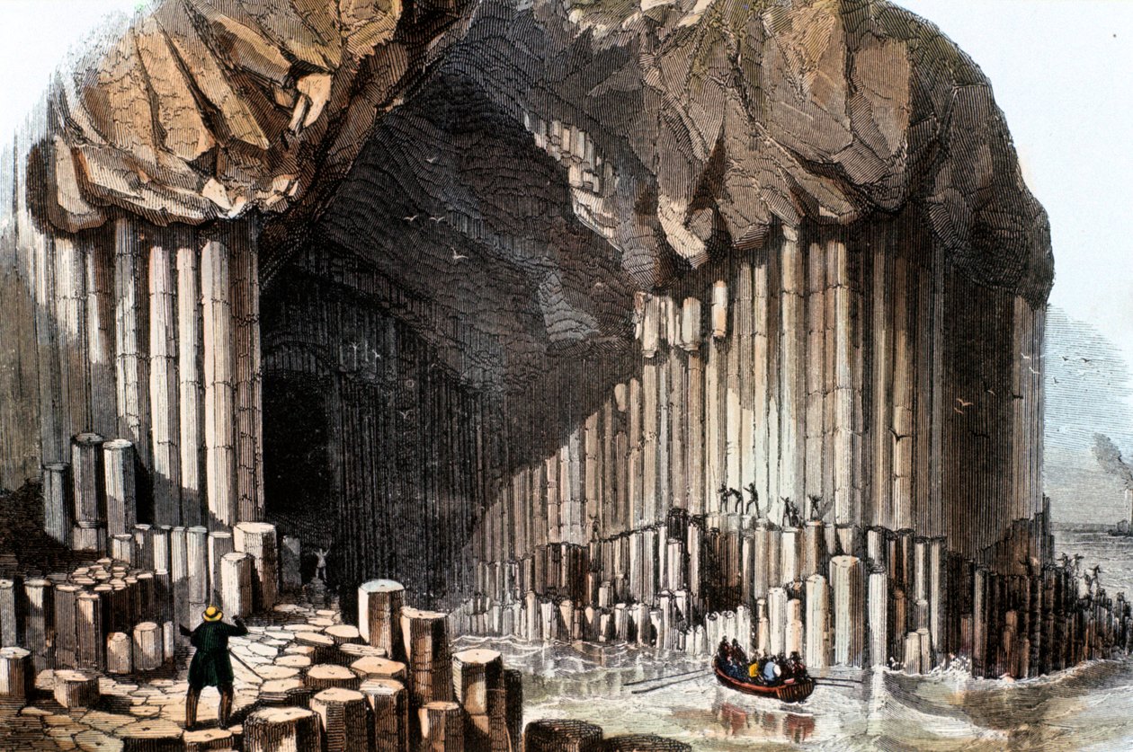फिंगल्स गुफा, 1849 द्वारा अज्ञात
