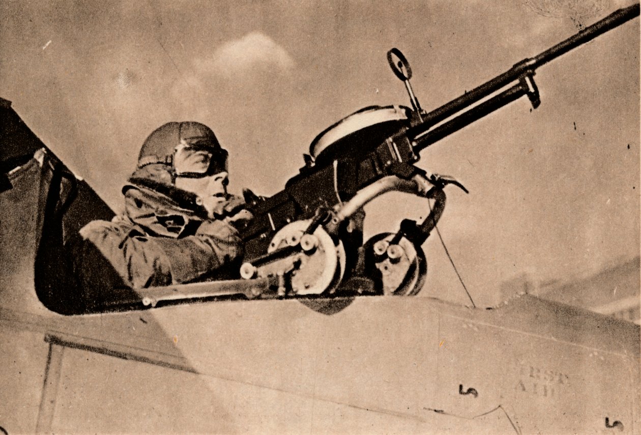 फायरिंग प्रैक्टिस एट ड्रोग टग्ड टारगेट, 1940 द्वारा अज्ञात