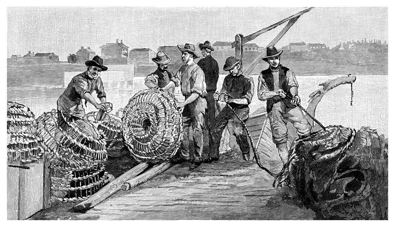 मछुआरे जेट्टी, 1886 द्वारा अज्ञात